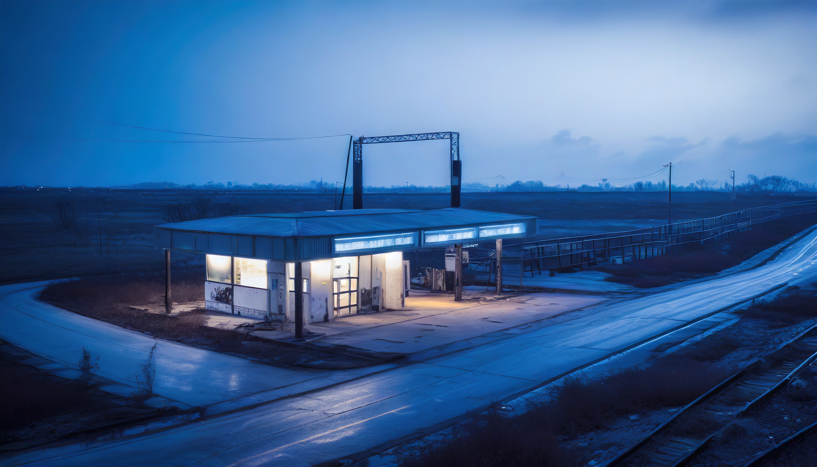 Gas Station Dystopie (4)